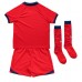 England Replika Babykläder Borta matchkläder barn VM 2022 Korta ärmar (+ Korta byxor)